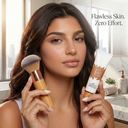 EvoLif™ BB Blur: 3-in-1 Tinted Moisturizer with SPF 30 & Precision Brush