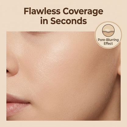 EvoLif™ BB Blur: 3-in-1 Tinted Moisturizer with SPF 30 & Precision Brush