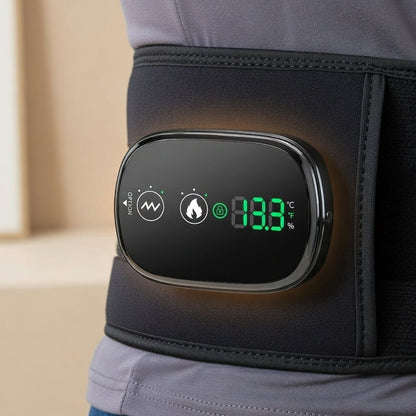 Wireless Heat • Deep Vibration • Built-In Support — Relief You Can Wear